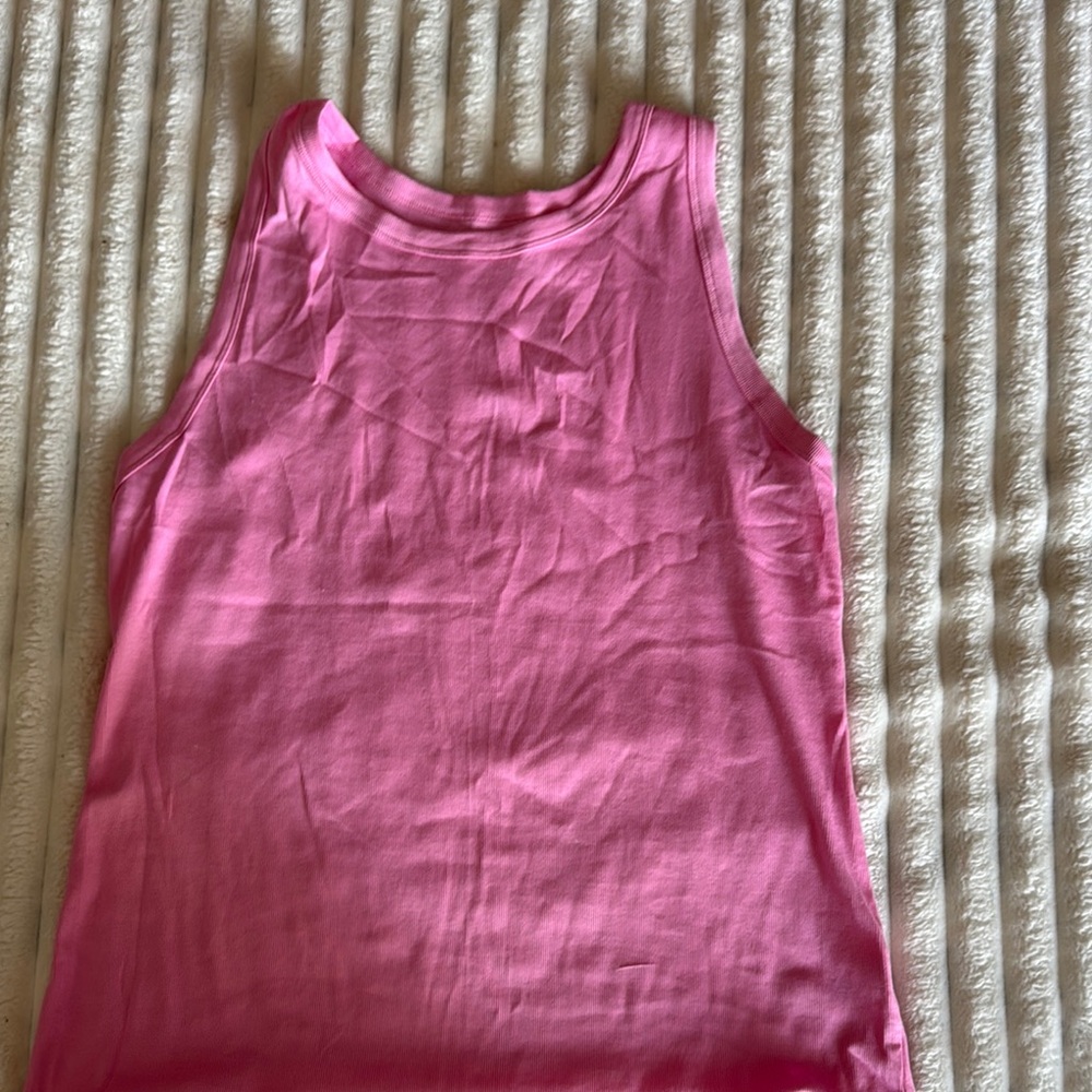 Pink Sleeveless Women's Top